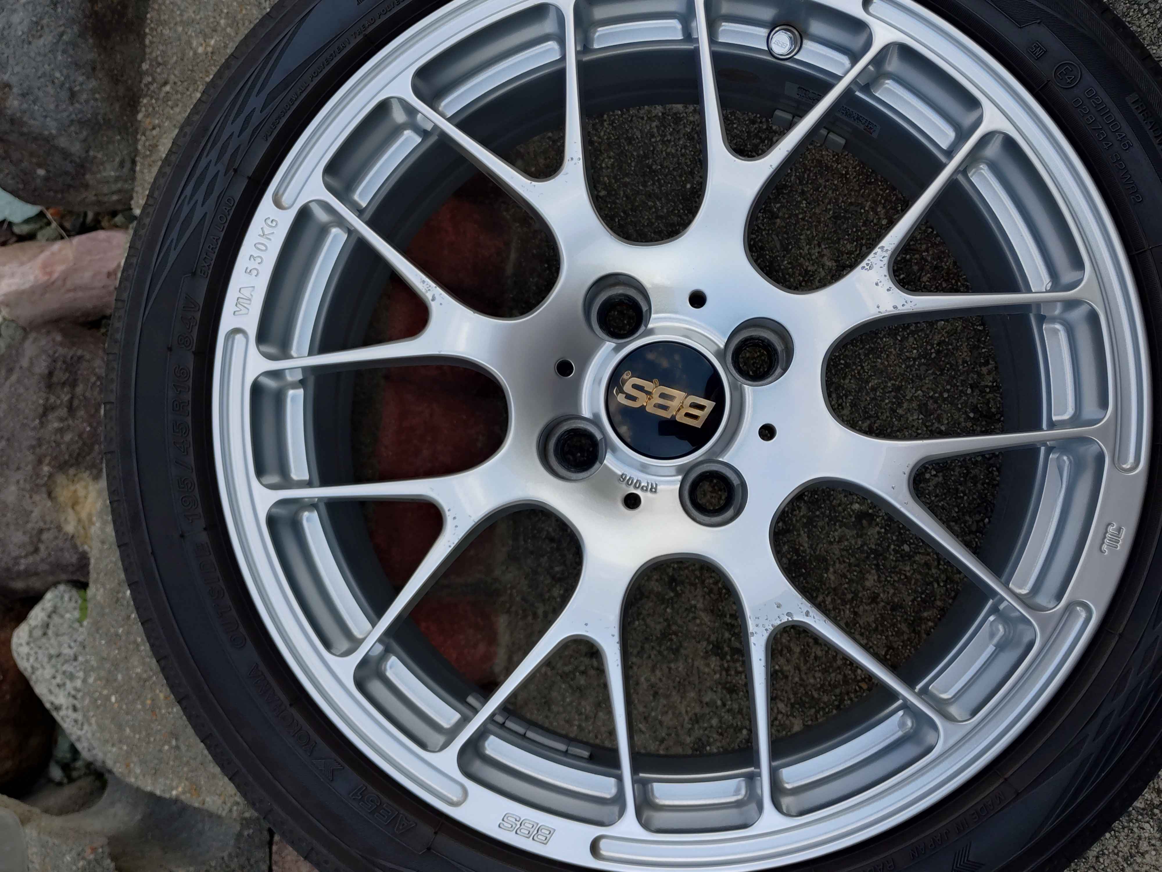 ホイールリペア前