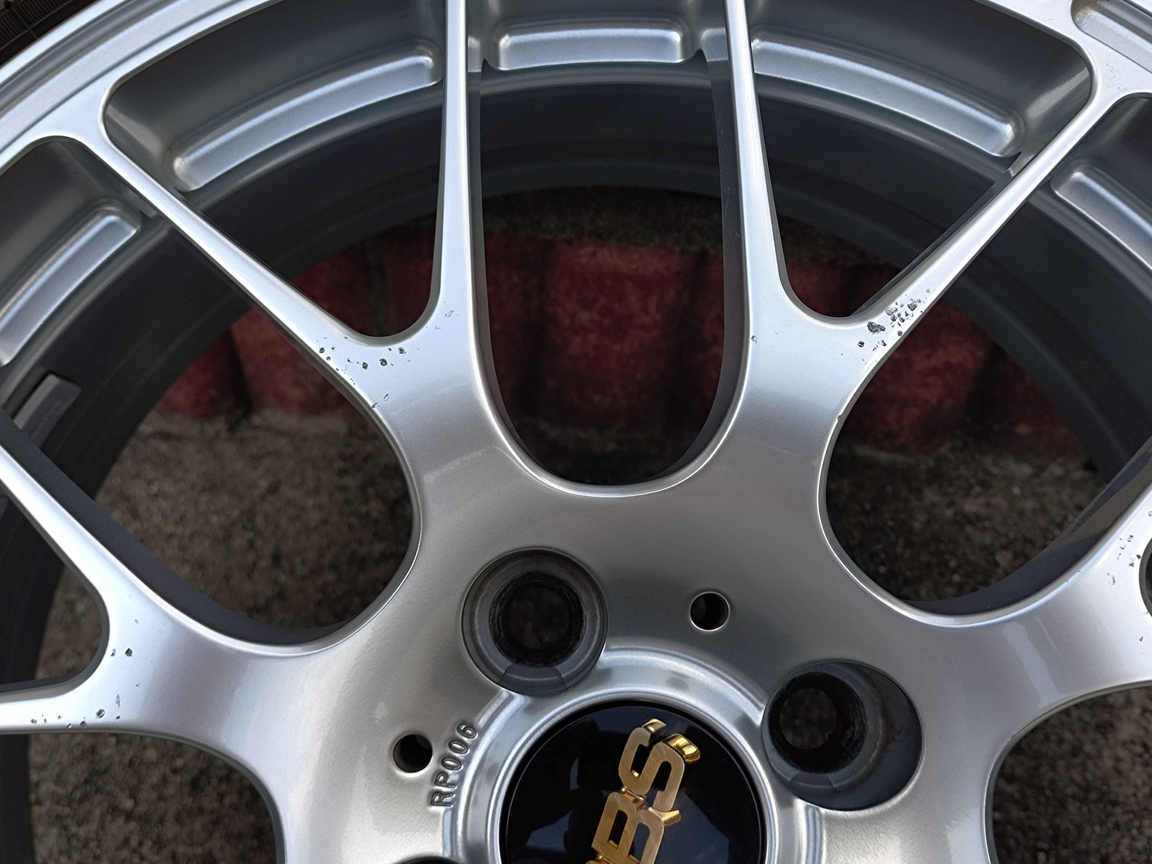 ホイールリペア前