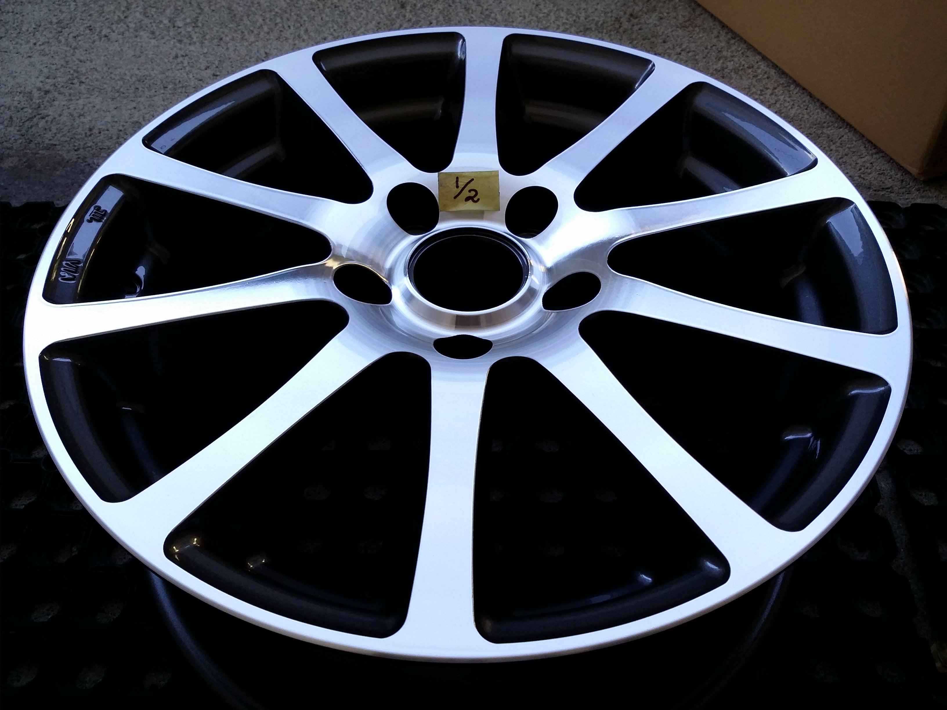 ホイールリペア後