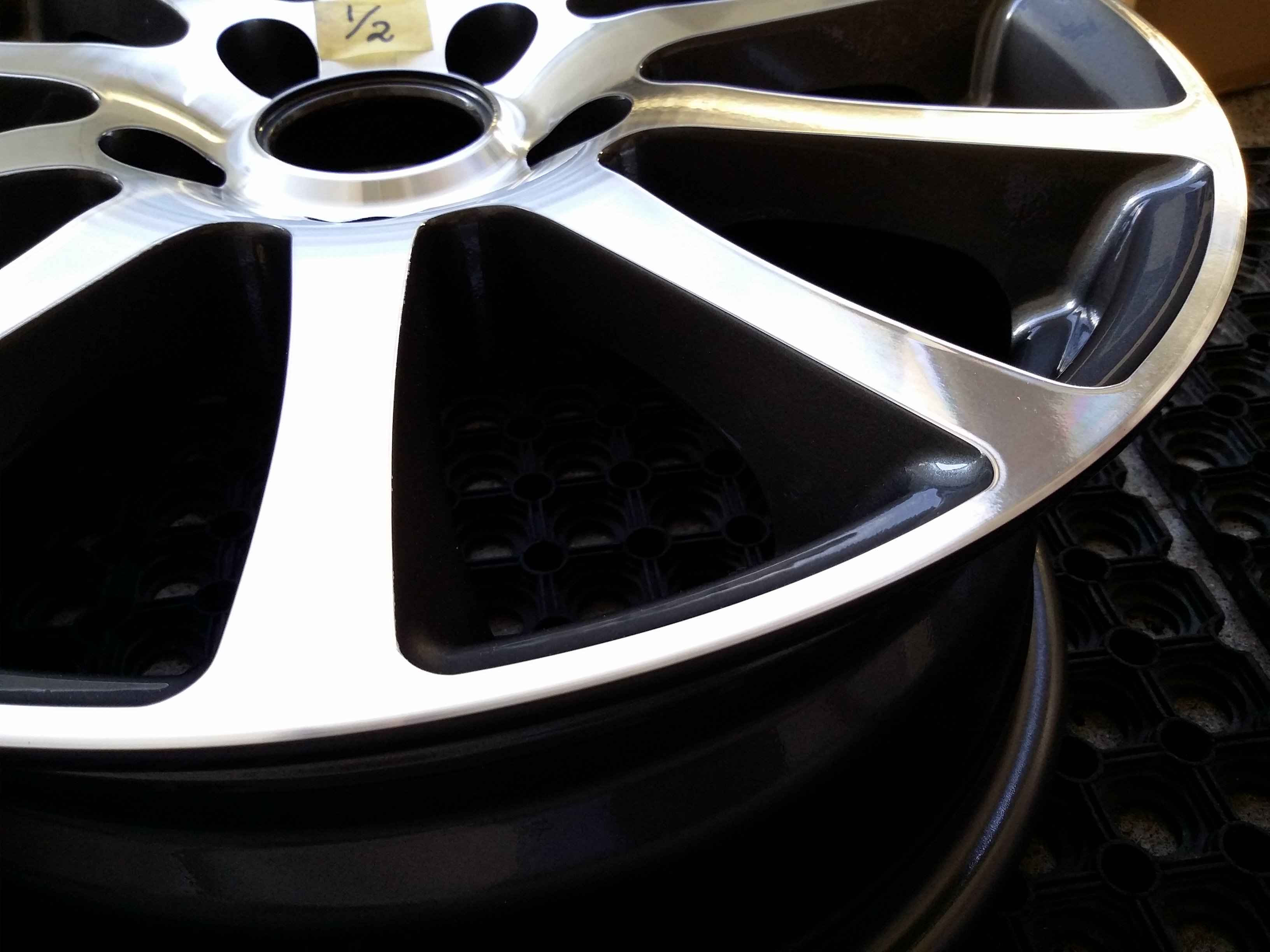 ホイールリペア後