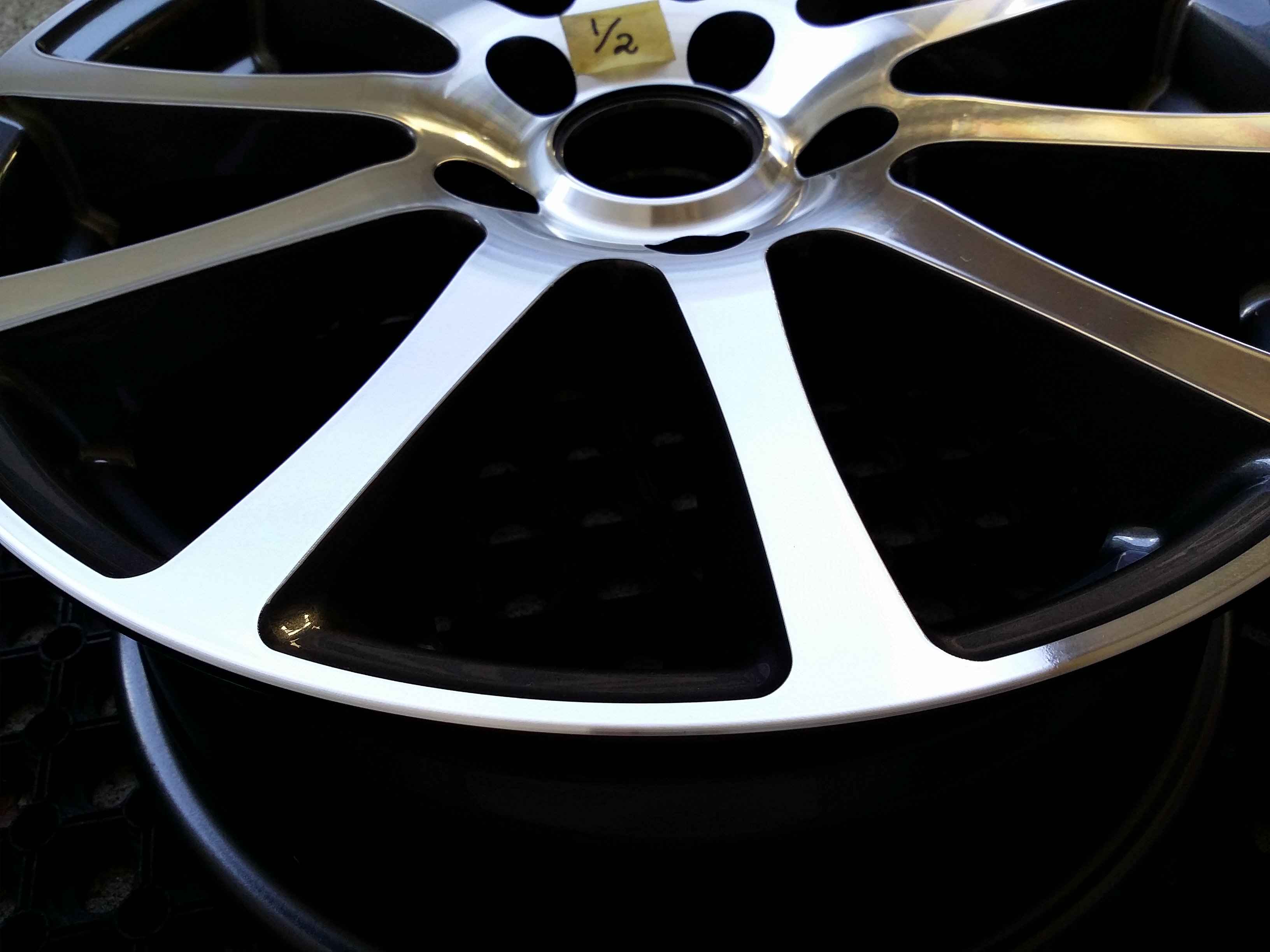 ホイールリペア後