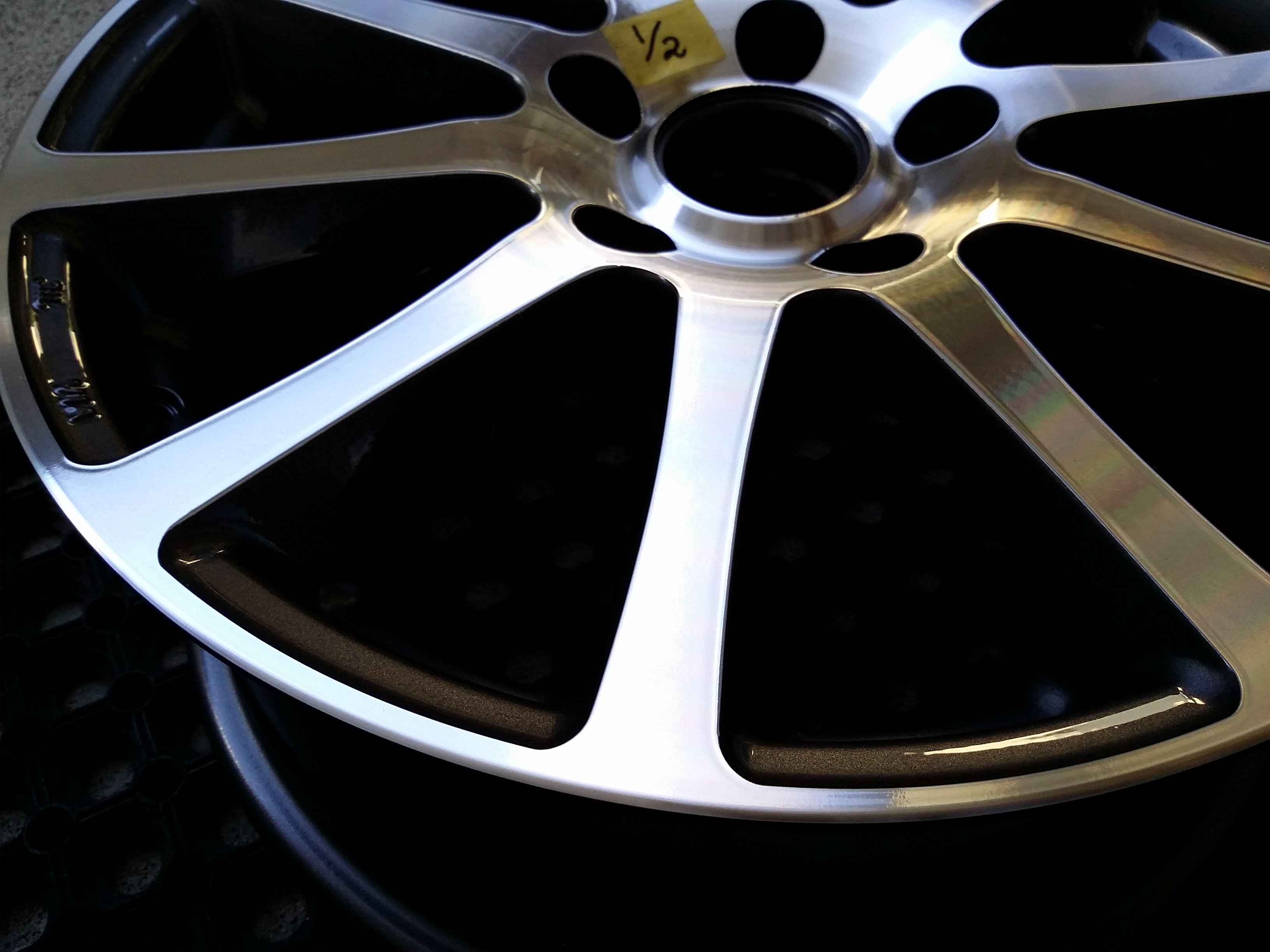 ホイールリペア後