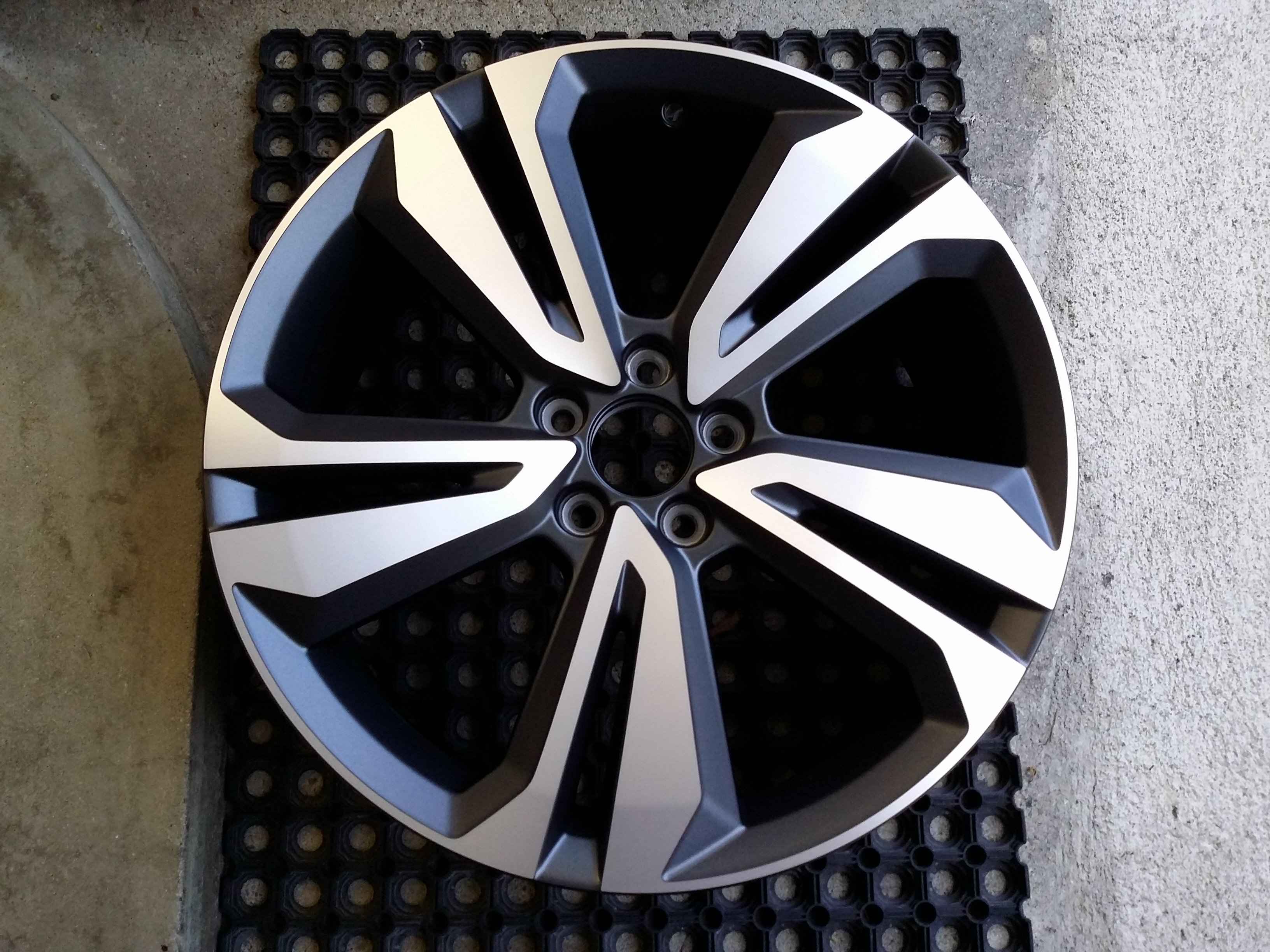 ホイールリペア後